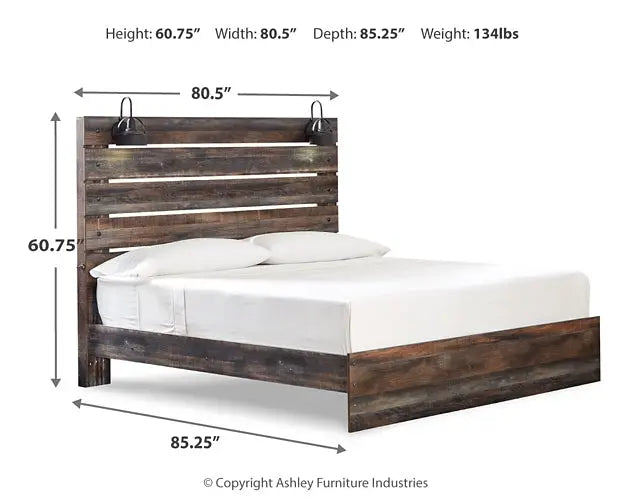 Drystan Panel Bed at Lee Furniture, NC