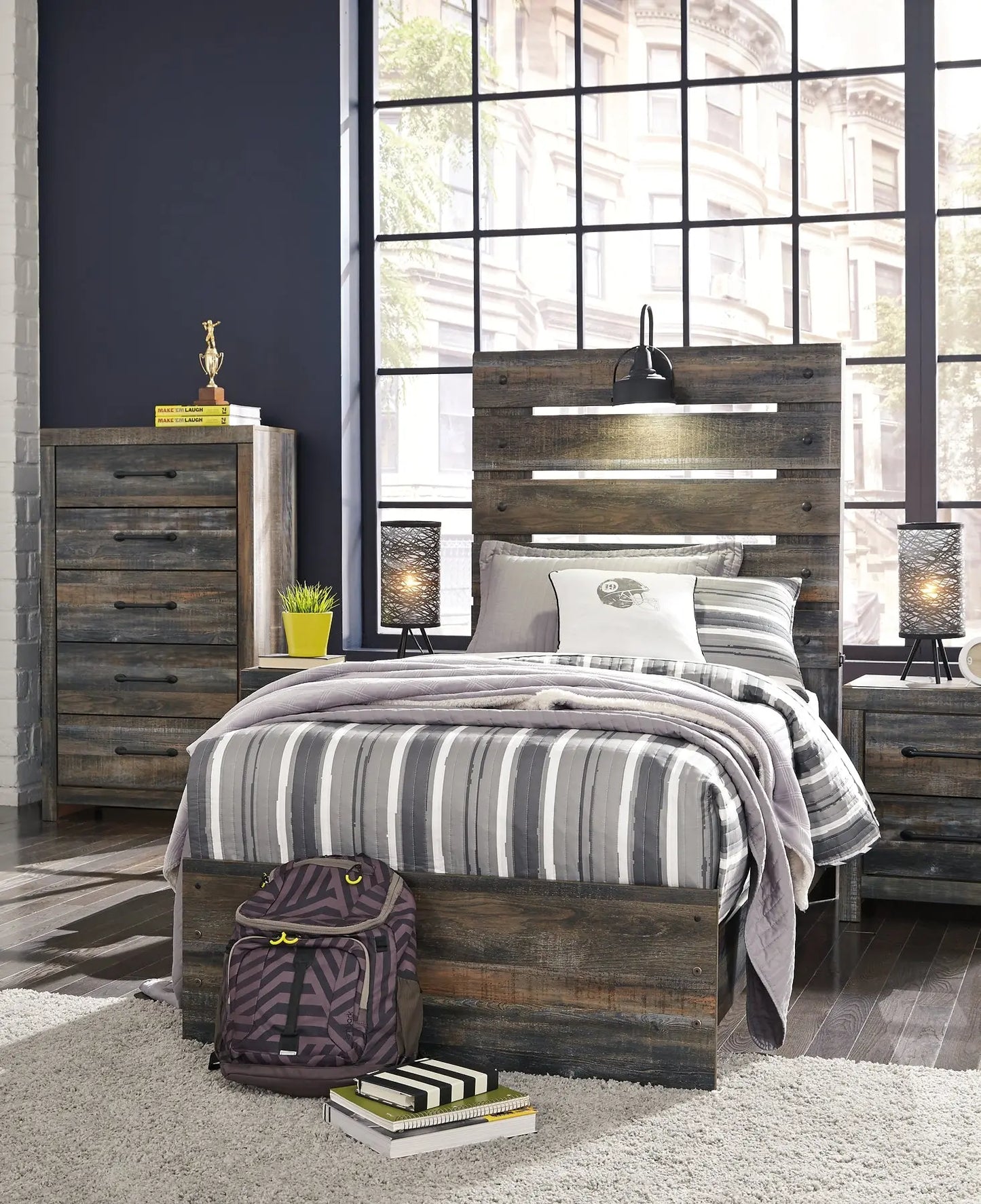 Drystan Panel Bed at Lee Furniture, NC