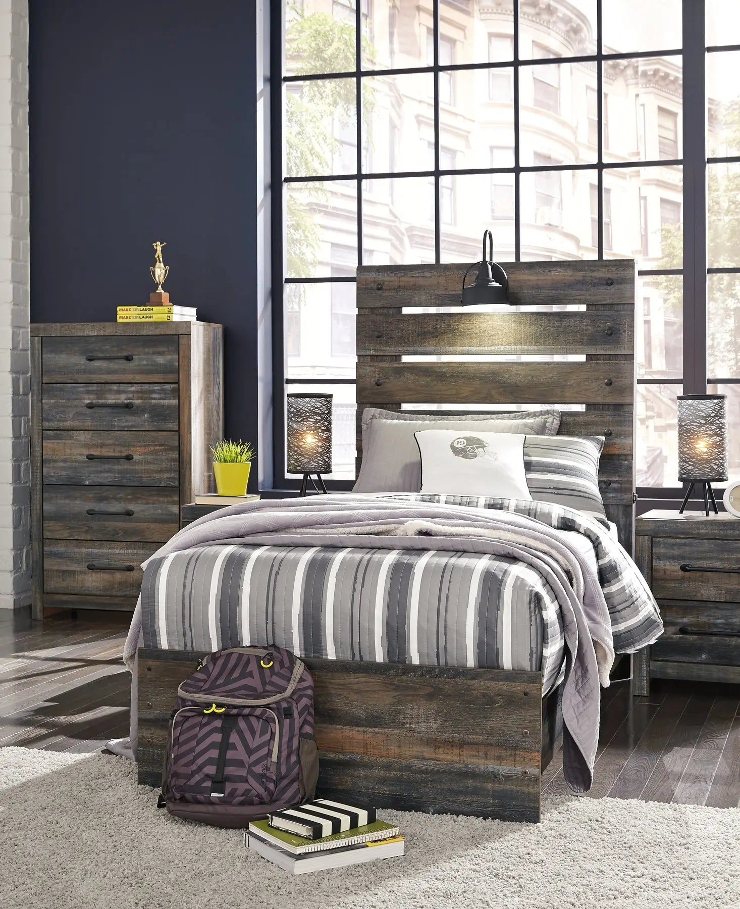 Drystan Panel Bed at Lee Furniture, NC