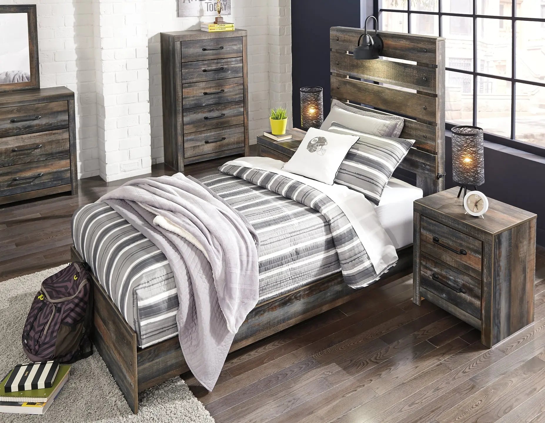 Drystan Panel Bed at Lee Furniture, NC