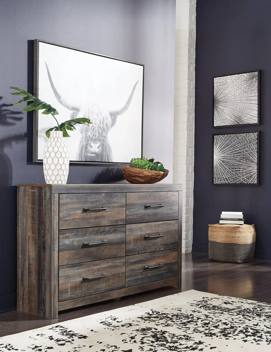 Drystan Six Drawer Dresser at Lee Furniture, NC