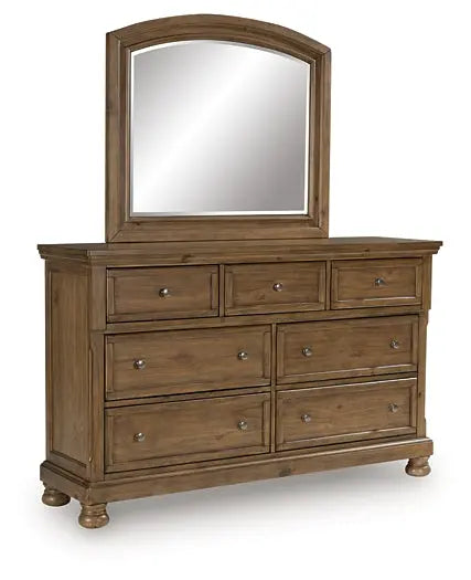 Feddinger Dresser and Mirror at Lee Furniture, NC