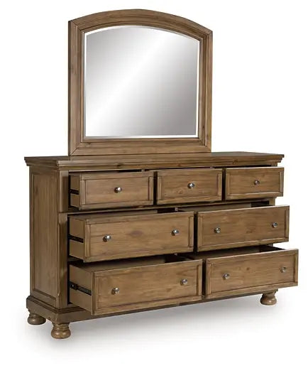 Feddinger Dresser and Mirror at Lee Furniture, NC