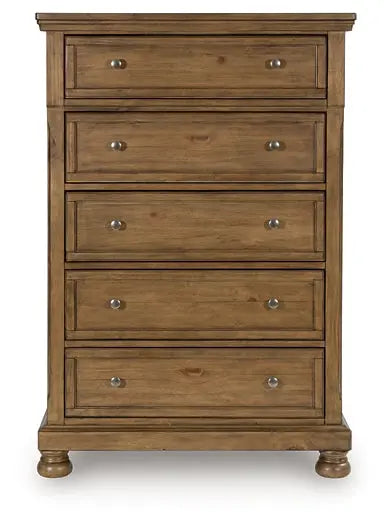 Feddinger Five Drawer Chest at Lee Furniture, NC