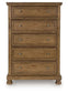 Feddinger Five Drawer Chest at Lee Furniture, NC