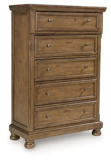 Feddinger Five Drawer Chest at Lee Furniture, NC