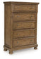 Feddinger Five Drawer Chest at Lee Furniture, NC