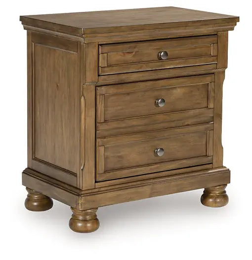 Feddinger Two Drawer Night Stand at Lee Furniture, NC