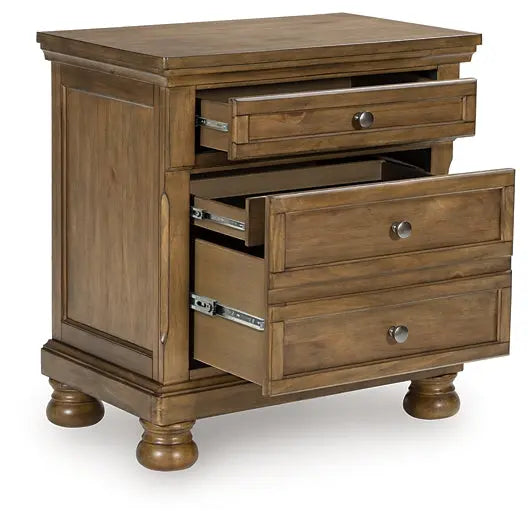 Feddinger Two Drawer Night Stand at Lee Furniture, NC