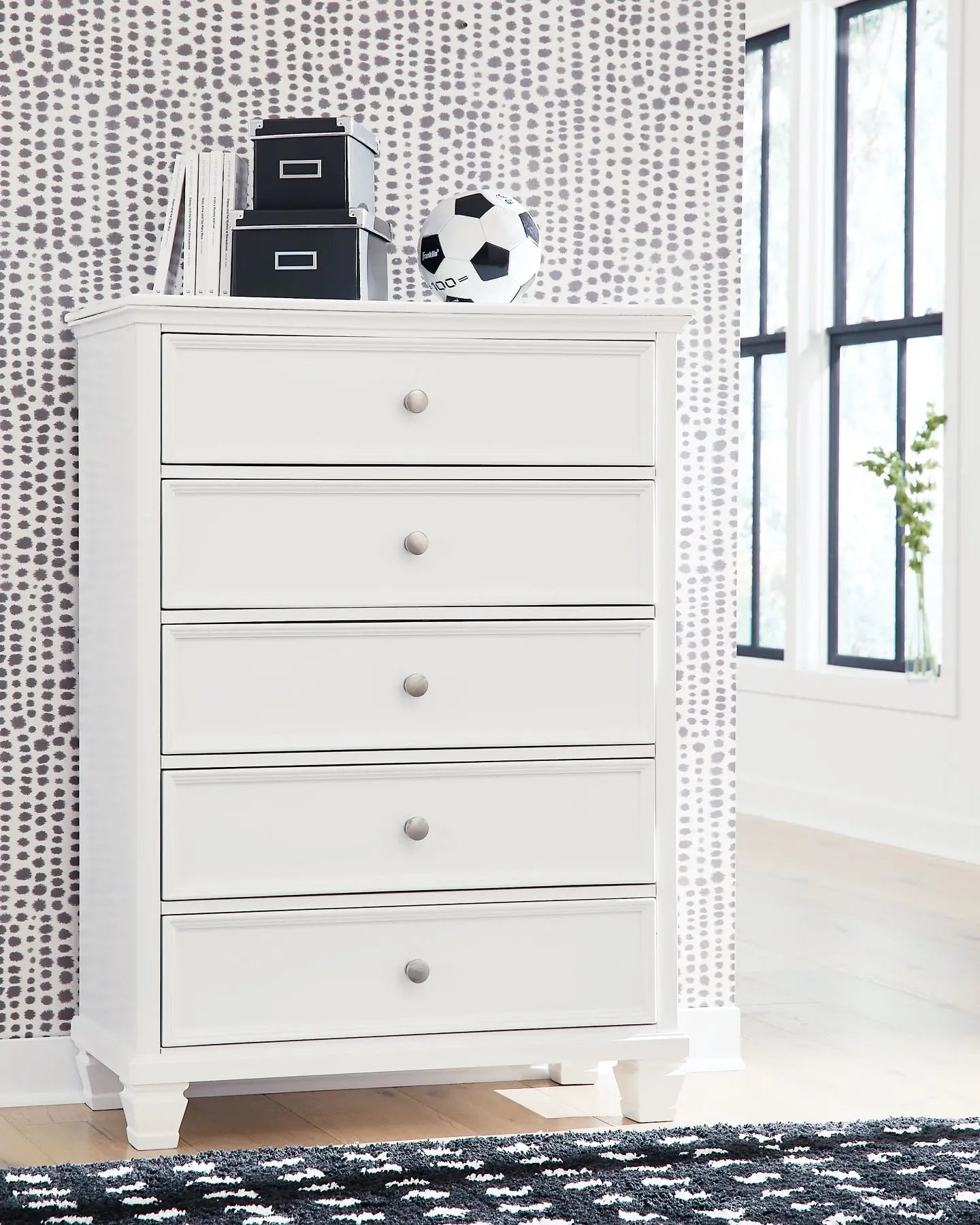 Fortman Five Drawer Chest at Lee Furniture, NC