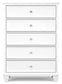 Fortman Five Drawer Chest at Lee Furniture, NC