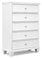 Fortman Five Drawer Chest at Lee Furniture, NC