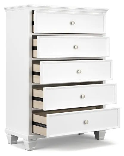 Fortman Five Drawer Chest at Lee Furniture, NC