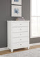 Fortman Five Drawer Chest at Lee Furniture, NC