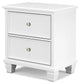 Fortman Two Drawer Night Stand at Lee Furniture, NC