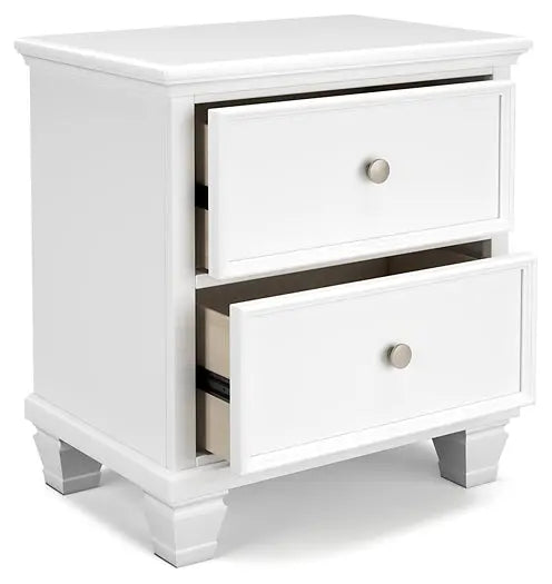 Fortman Two Drawer Night Stand at Lee Furniture, NC