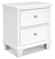 Fortman Two Drawer Night Stand at Lee Furniture, NC