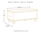 Fossil Ridge Storage Bench at Lee Furniture, NC