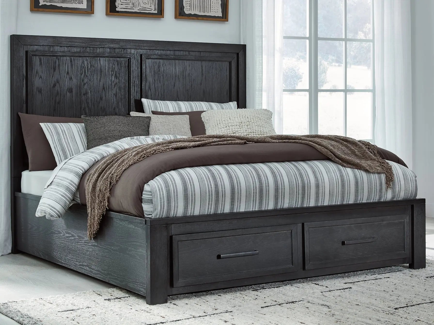 Foyland Panel Storage Bed at Lee Furniture, NC