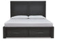 Foyland Panel Storage Bed at Lee Furniture, NC