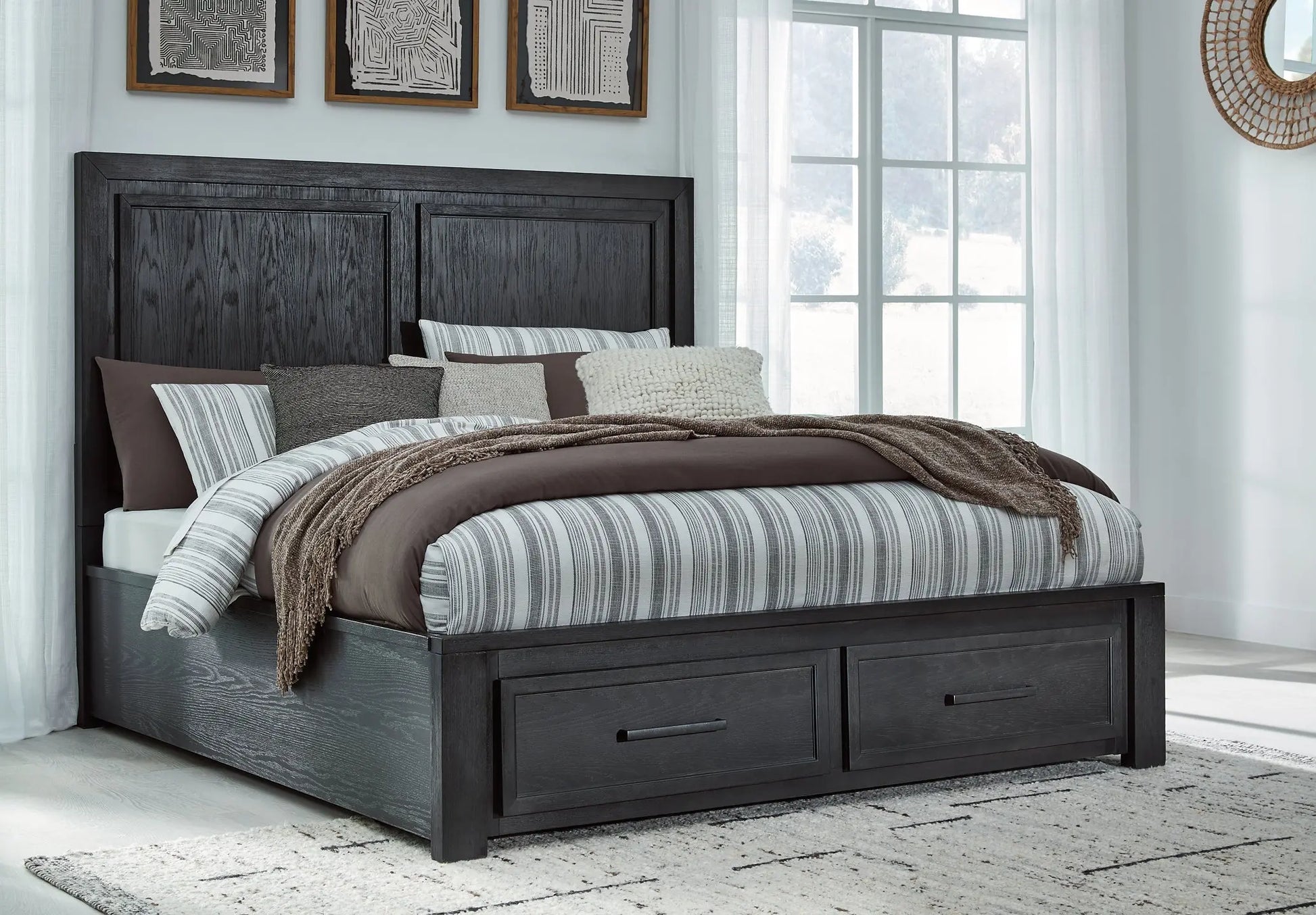 Foyland Panel Storage Bed at Lee Furniture, NC