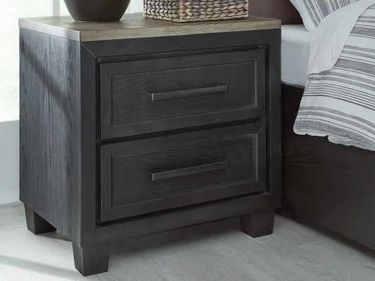 Foyland Two Drawer Night Stand at Lee Furniture, NC