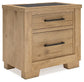 Galliden King Panel Bed with Mirrored Dresser and Nightstand at Lee Furniture, NC