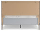 Gerridan King Panel Bed with Mirrored Dresser and Chest at Lee Furniture, NC