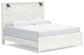 Gerridan King Panel Bed with Mirrored Dresser and Chest at Lee Furniture, NC
