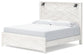 Gerridan King Panel Bed with Mirrored Dresser and Chest at Lee Furniture, NC