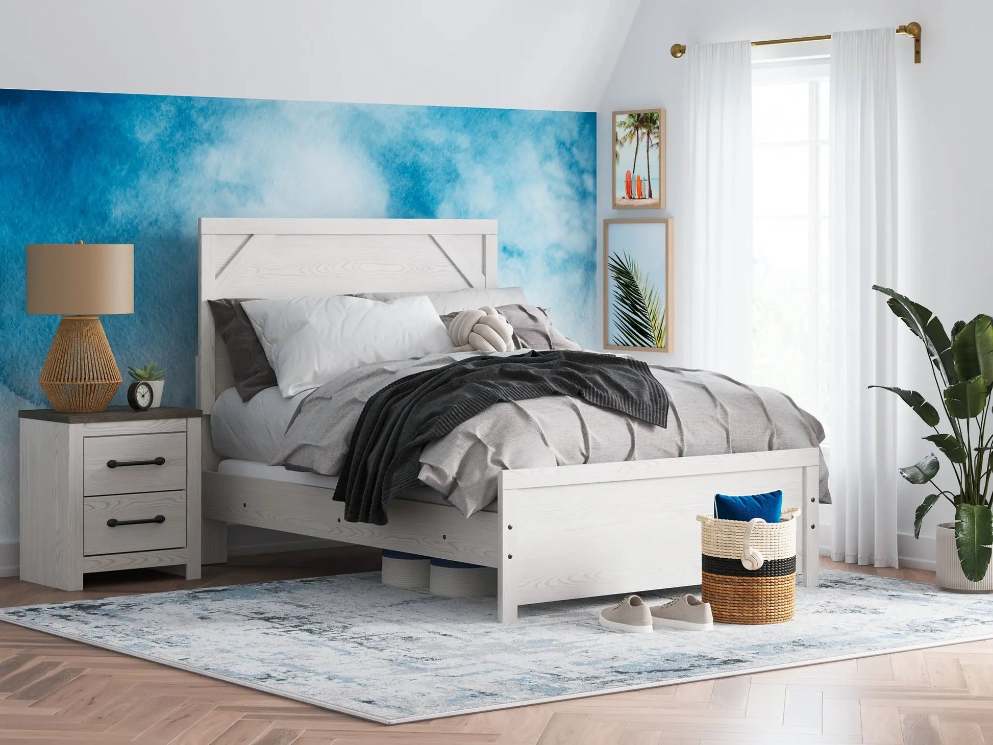 Gerridan Panel Bed at Lee Furniture, NC
