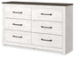 Gerridan Six Drawer Dresser at Lee Furniture, NC