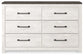 Gerridan Six Drawer Dresser at Lee Furniture, NC