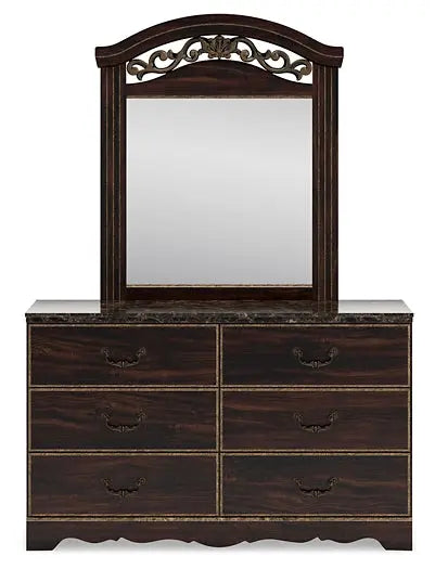 Glosmount Dresser and Mirror at Lee Furniture, NC
