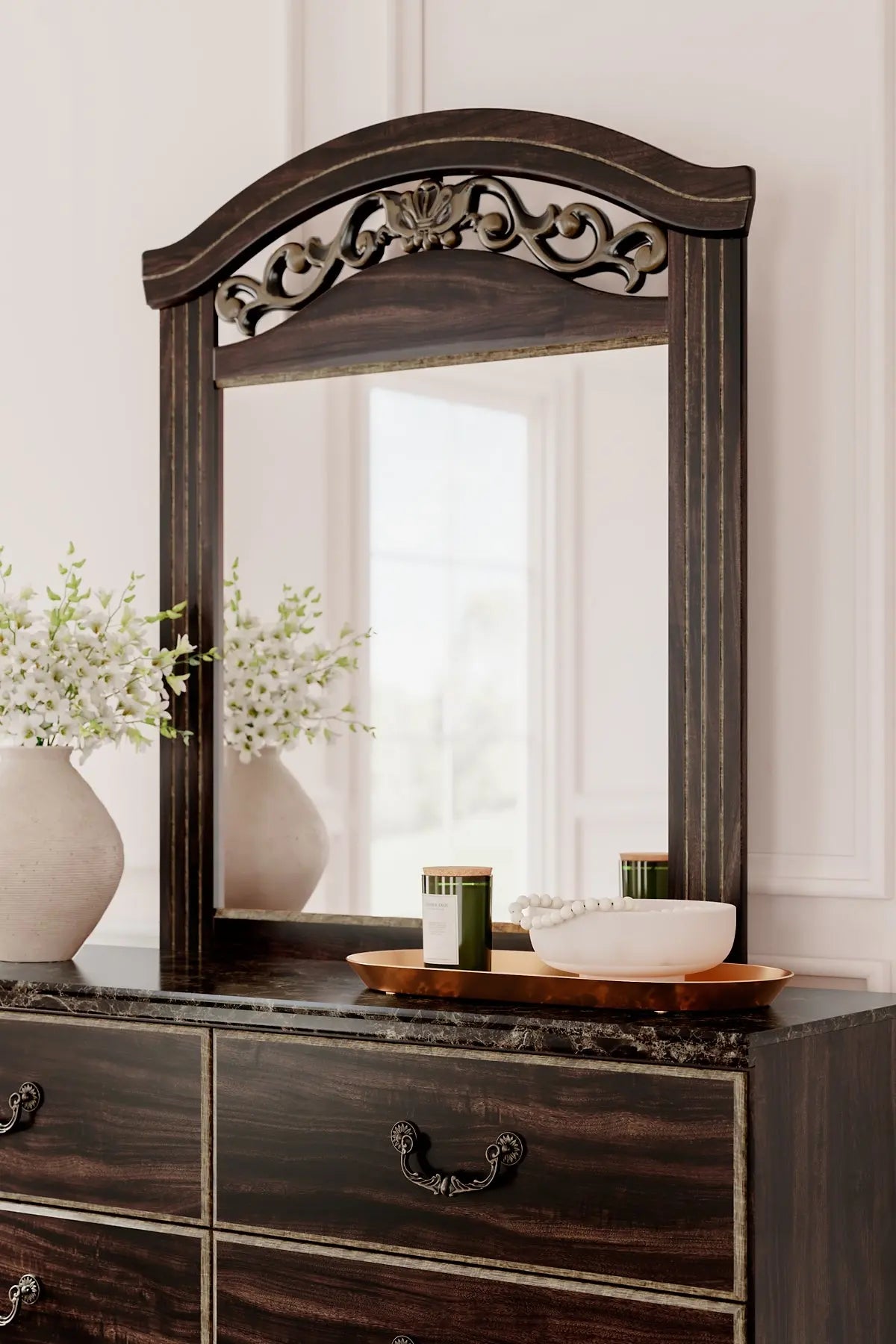 Glosmount Dresser and Mirror at Lee Furniture, NC