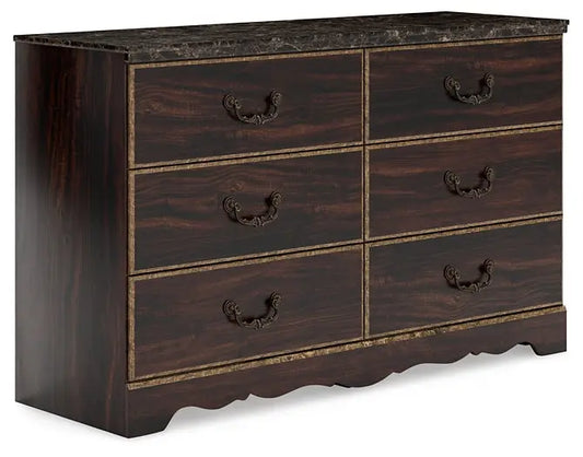 Glosmount Six Drawer Dresser at Lee Furniture, NC