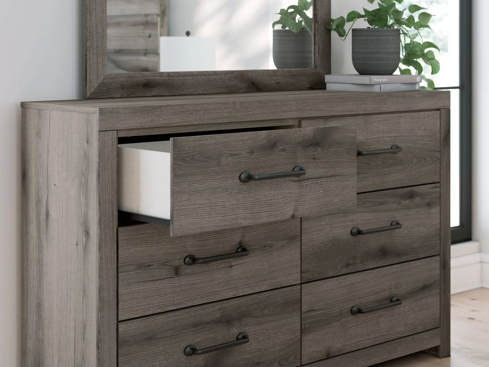 Graystorm Dresser and Mirror at Lee Furniture, NC