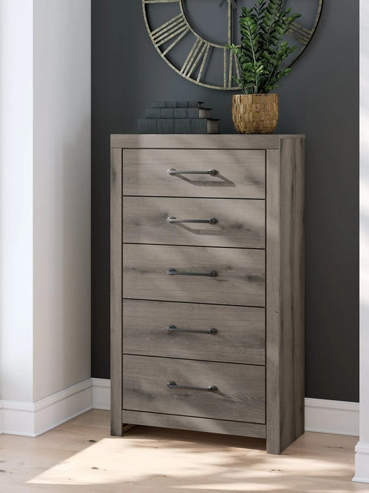 Graystorm Five Drawer Chest at Lee Furniture, NC
