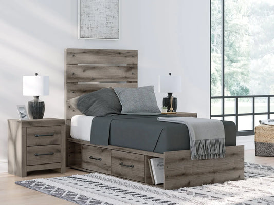 Graystorm Panel Storage Bed at Lee Furniture, NC