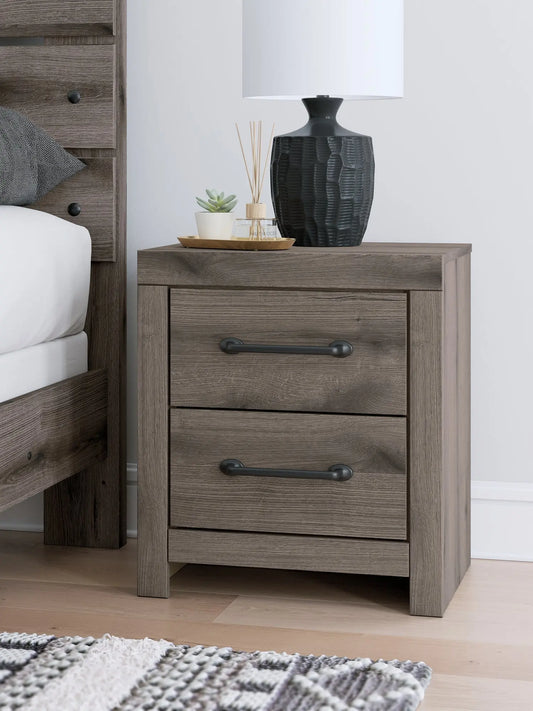 Graystorm Two Drawer Night Stand at Lee Furniture, NC