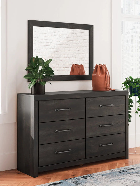 Hollivern Dresser and Mirror at Lee Furniture, NC