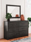 Hollivern Dresser and Mirror at Lee Furniture, NC