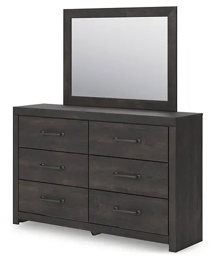Hollivern Dresser and Mirror at Lee Furniture, NC