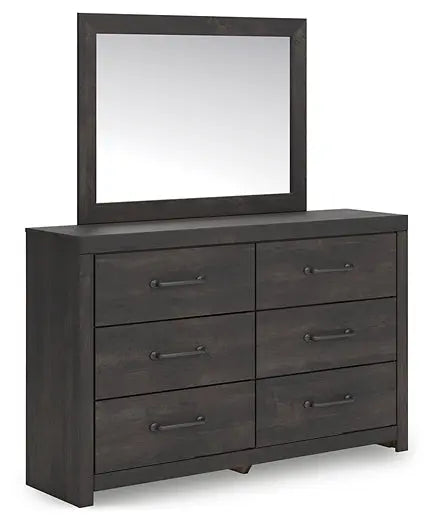 Hollivern Dresser and Mirror at Lee Furniture, NC