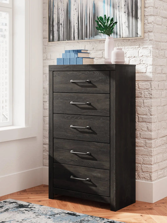 Hollivern Five Drawer Chest at Lee Furniture, NC