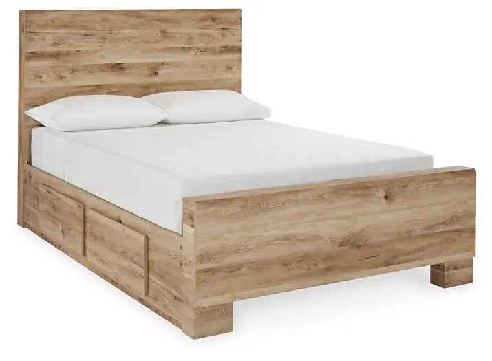 Hyanna Panel Bed With 2 Side Storage at Lee Furniture, NC