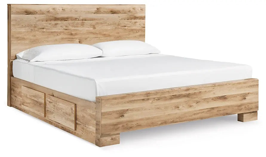 Hyanna Panel Bed With 2 Side Storage at Lee Furniture, NC