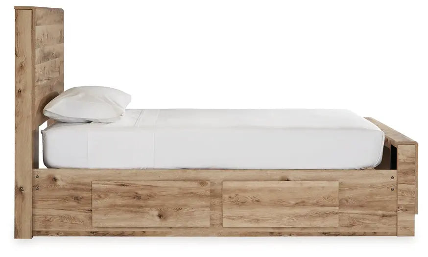 Hyanna Panel Bed With 2 Side Storage at Lee Furniture, NC