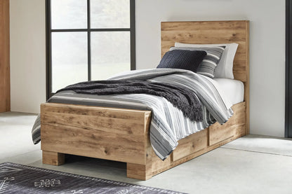 Hyanna Panel Bed With 2 Side Storage at Lee Furniture, NC