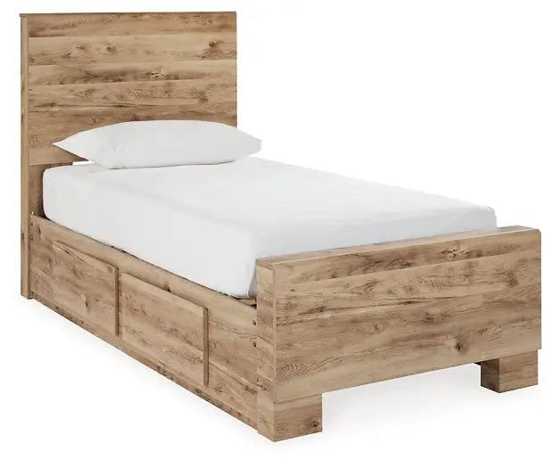Hyanna Panel Bed With 2 Side Storage at Lee Furniture, NC